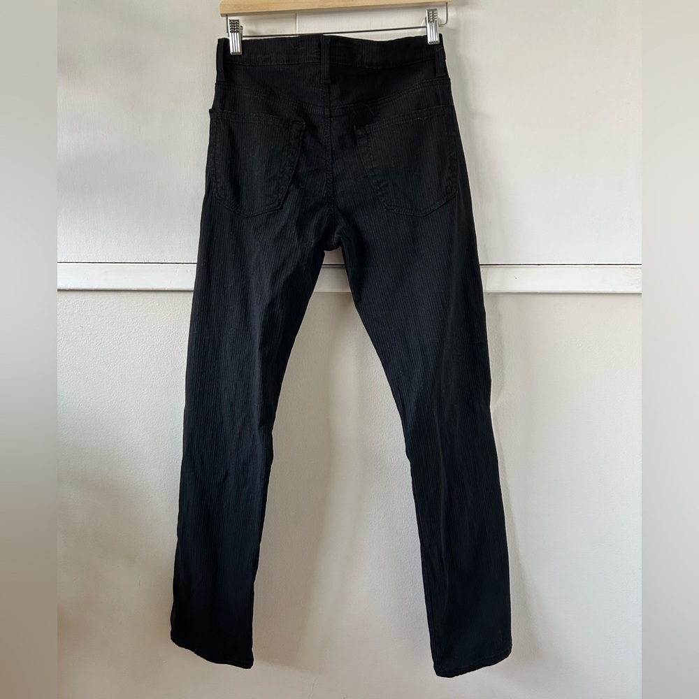 Point Zero Black Textured Pants - Picture 2 of 3
